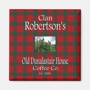 Clan Robertson's Old Dunalastair House Coffee Co. Magnet