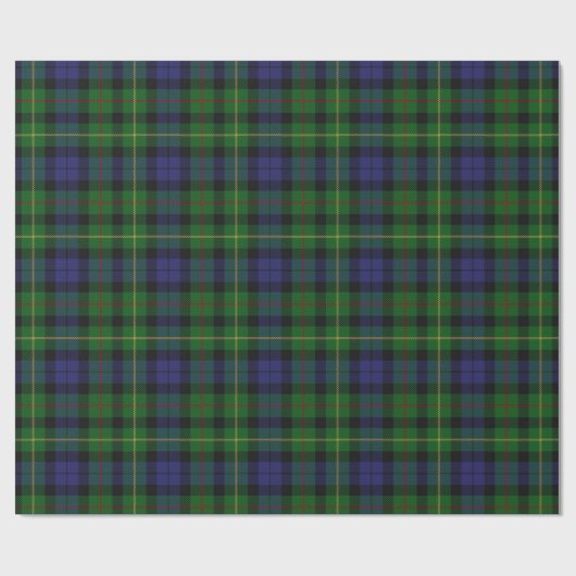 Clan Rollo ScottishTartan Geschenkpapier (Flach)