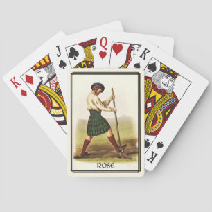Clan Rose Classic Scotland Deck Spielkarten