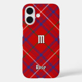 Clan Rose Tartan Case-Mate iPhone Hülle (Rückseite)
