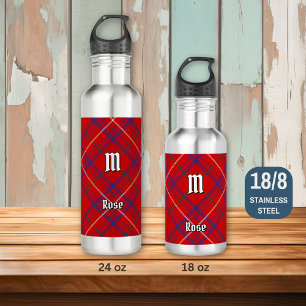 Clan Rose Tartan Edelstahlflasche