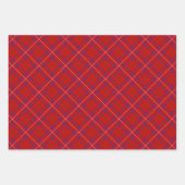 Clan Rose Tartan Geschenkpapier Set (Vorderseite 3)