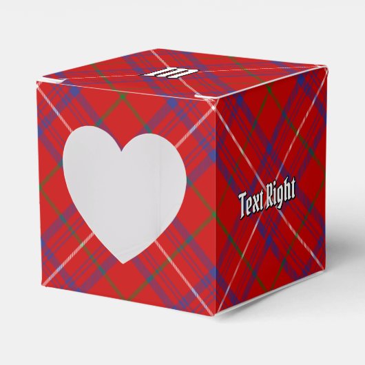 Clan Rose Tartan Geschenkschachtel (Vorderseite)