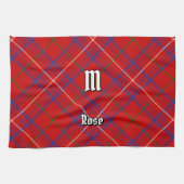 Clan Rose Tartan Geschirrtuch (Horizontal)