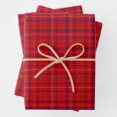 Clan Rose Tartan Kariert Geschenkpapier Set (Beispiel)