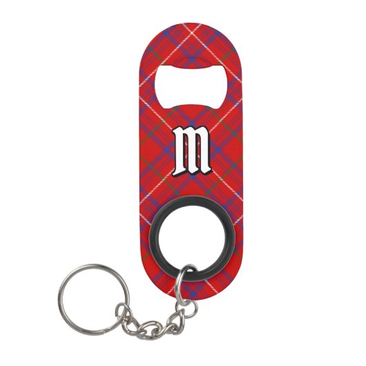 Clan Rose Tartan Mini Flaschenöffner (Vorderseite)