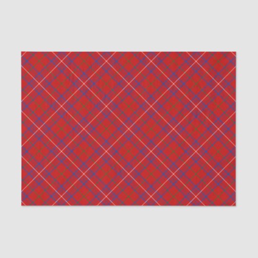 Clan Rose Tartan Seidenpapier (Vorderseite)