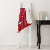 Clan Rose Tartan Sherpadecke (Beispiel)