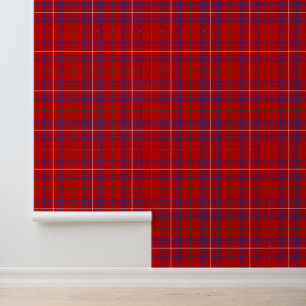 Clan Rose Tartan Tapete