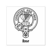 Clan Rose Wappen Permastempel (Design)