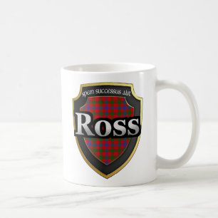 Clan Ross Scottish Dynsty Tartan Tasse Cups