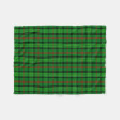 Clan Ross Tartan Kariert Fleecedecke (Vorderseite (Horizontal))