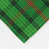 Clan Ross Tartan Kariert Fleecedecke (Ecke)