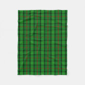 Clan Ross Tartan Kariert Fleecedecke (Vorderseite)