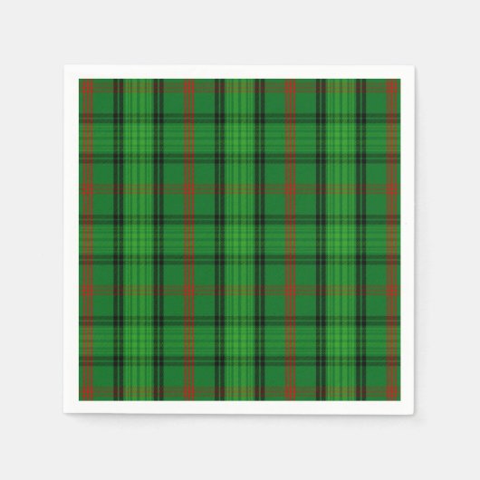 Clan Ross Tartan Serviette (Vorderseite)