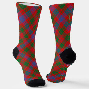 Clan Ross Tartan Socks Socken