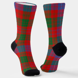 Clan Ross Tartan Socks Socken