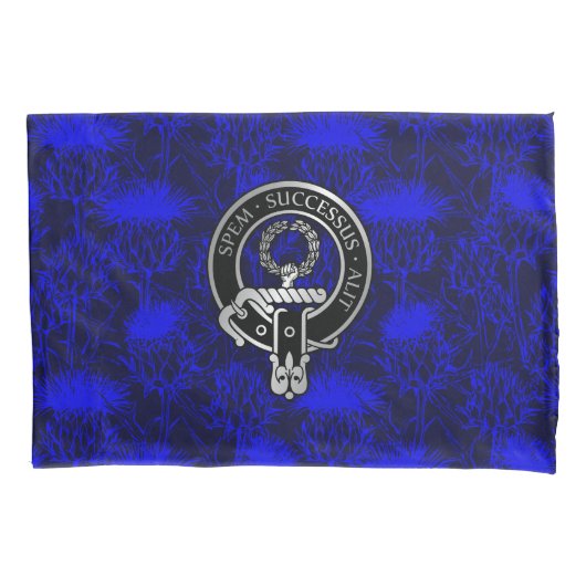 Clan Ross Wappen auf der Thistle Pillow Case Kissenbezug (Vorderseite)