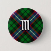 Clan Russell Tartan Button (Vorderseite)