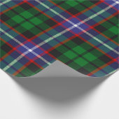 Clan Russell Tartan Geschenkpapier (Ecke)