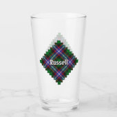 Clan Russell Tartan Glas (Rückseite)