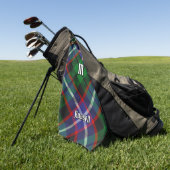 Clan Russell Tartan Golfhandtuch (Gras)