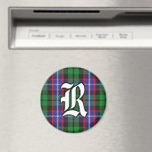 Clan Russell Tartan Kariert Accents Magnet (In Situ (Geschirrspüler))