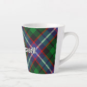 Clan Russell Tartan Milchtasse (Rechts)