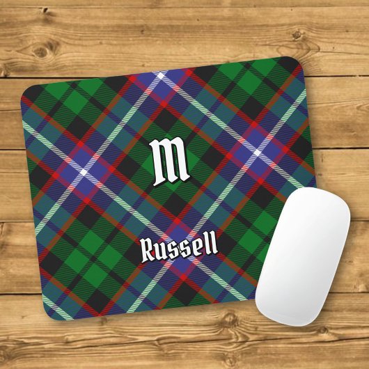 Clan Russell Tartan Mousepad