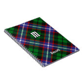 Clan Russell Tartan Notizblock (Rechte Seite)