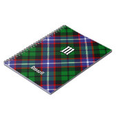 Clan Russell Tartan Notizblock (Linke Seite)
