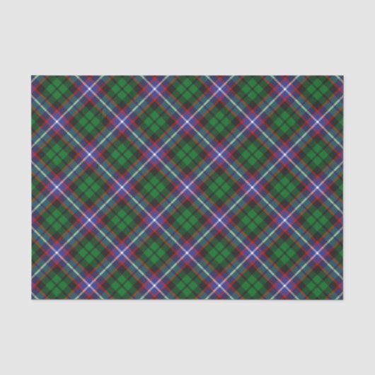 Clan Russell Tartan Seidenpapier (Vorderseite)
