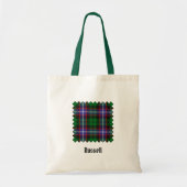 Clan Russell Tartan Tragetasche (Vorne)