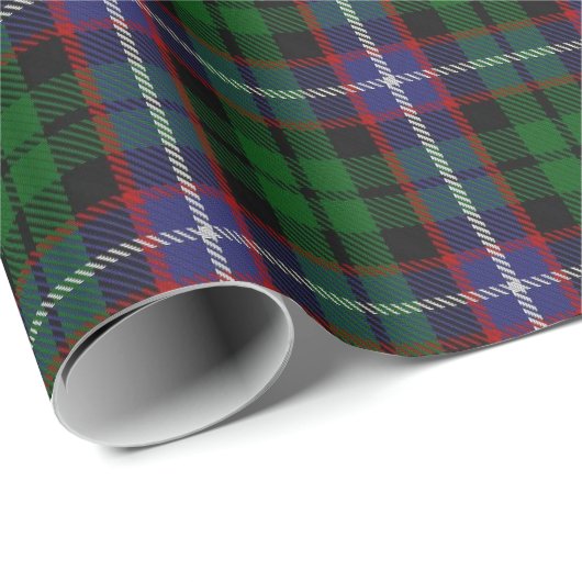 Clan-RussellScottishTartan Geschenkpapier (Rolleneckpunkt)