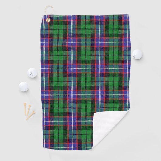 Clan-RussellScottishTartan Golfhandtuch (Insitu)