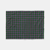 Clan-RussellTartan Fleecedecke (Vorderseite (Horizontal))
