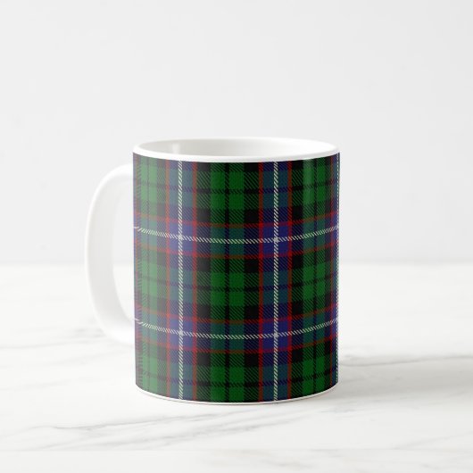 Clan-RussellTartanScottish Kaffeetasse (Vorderseite Links)