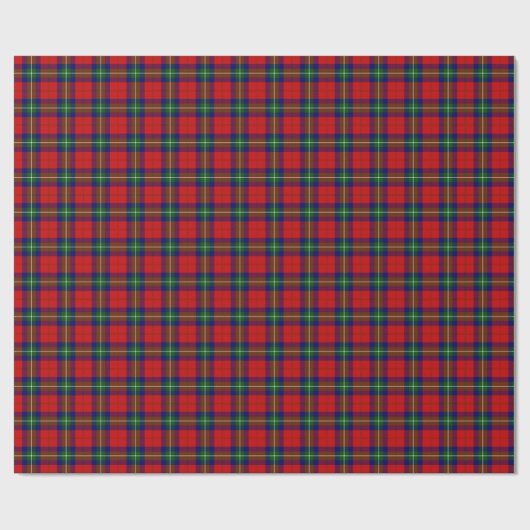 Clan Ruthven Tartan Geschenkpapier (Flach)