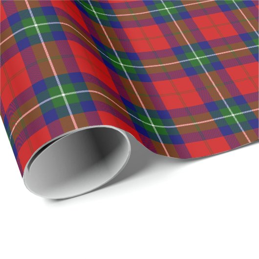 Clan Ruthven Tartan Geschenkpapier (Rolleneckpunkt)