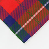 Clan Ruthven Tartan Kariert Fleecedecke (Ecke)