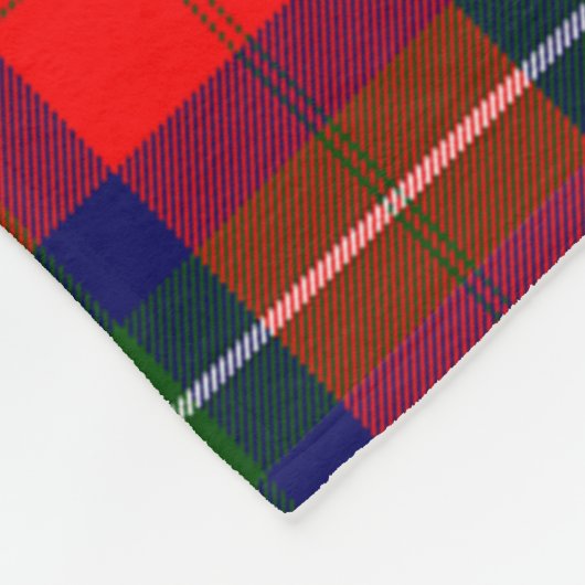 Clan Ruthven Tartan Kariert Fleecedecke (Ecke)