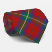 Clan Ruthven Tartan Krawatte (Gerollt)