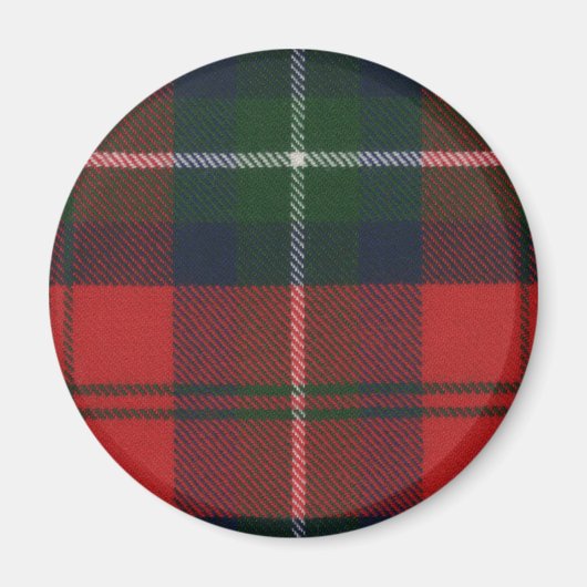Clan Ruthven Tartan Magnet (Vorne)
