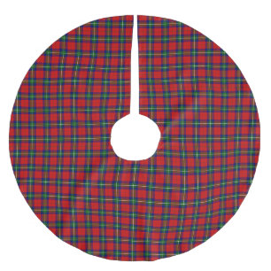 Clan Ruthven Tartan Polyester Weihnachtsbaumdecke