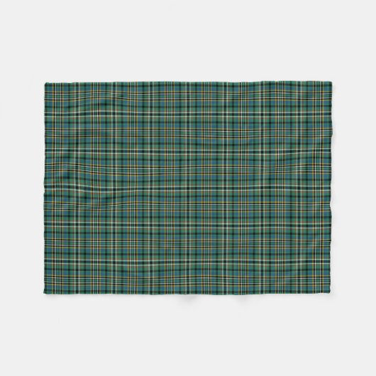 Clan Scott Ancient Tartan Green Scott Kariert Fleecedecke (Vorderseite (Horizontal))