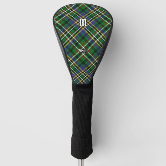 Clan Scott Green Golf Head Cover Golf Headcover (Vorderseite)