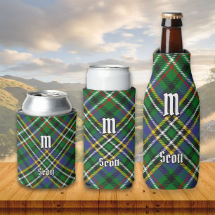 Clan Scott Green Tartan Can Cooler Dosenkühler