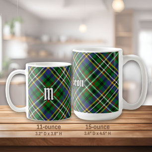 Clan Scott Green Tartan Coffee Tasse