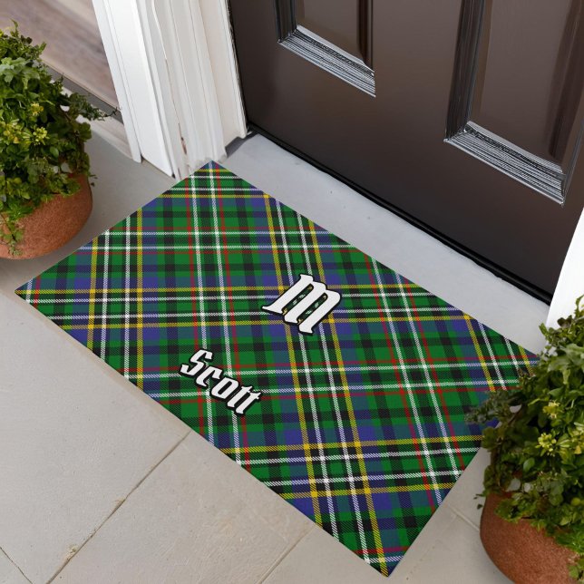 Clan Scott Green Tartan Doormat Fußmatte (Von Creator hochgeladen)