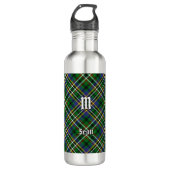 Clan Scott Green Tartan Edelstahlflasche (Vorderseite)